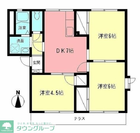 ヴィラエクレールAの物件間取画像